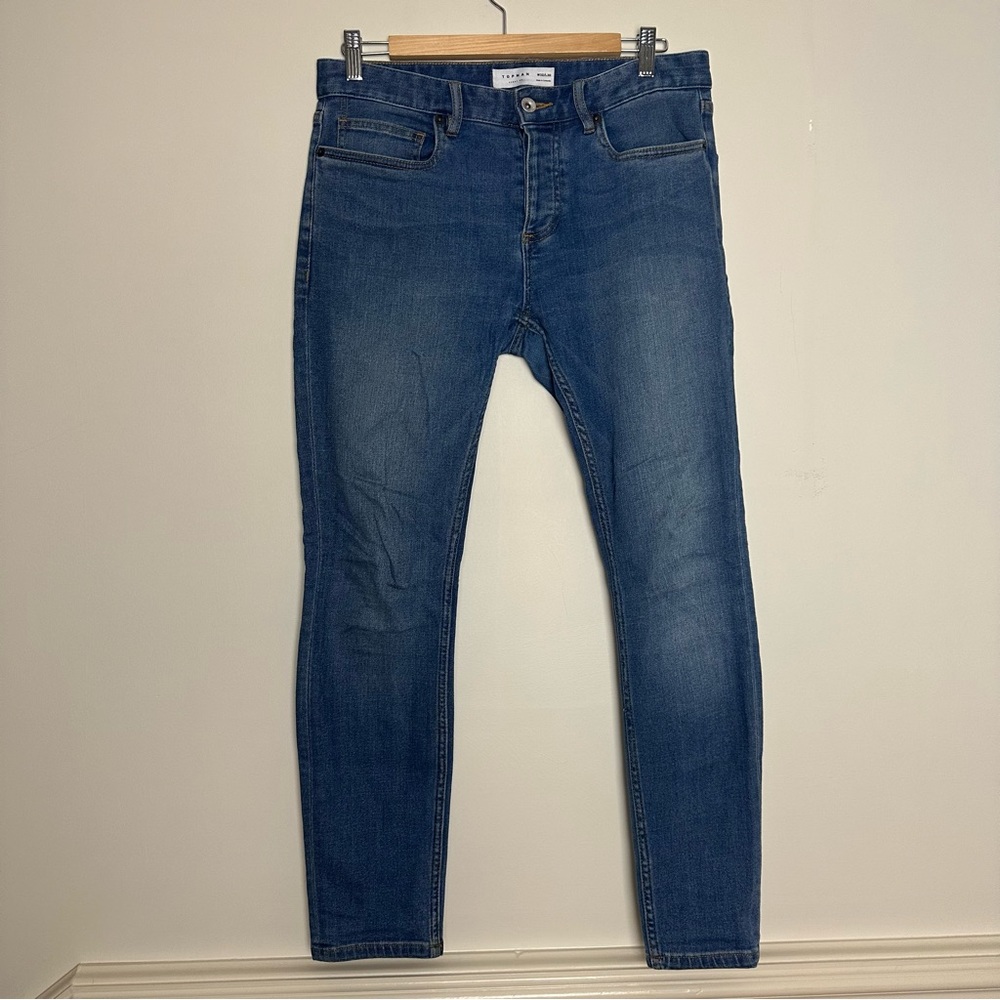 Men’s Topman Spray On Jeans - W32/L30